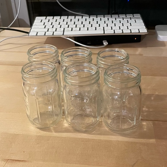 Mini Ball Jars - Set of 6 Jars - Picture 4 of 8